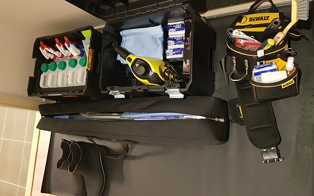 나노클린 작업준비